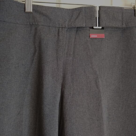 New York & Company Gray buckle trousers city Stretch - Picture 2 of 7